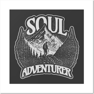 Vintage Retro Soul Adventurer Posters and Art